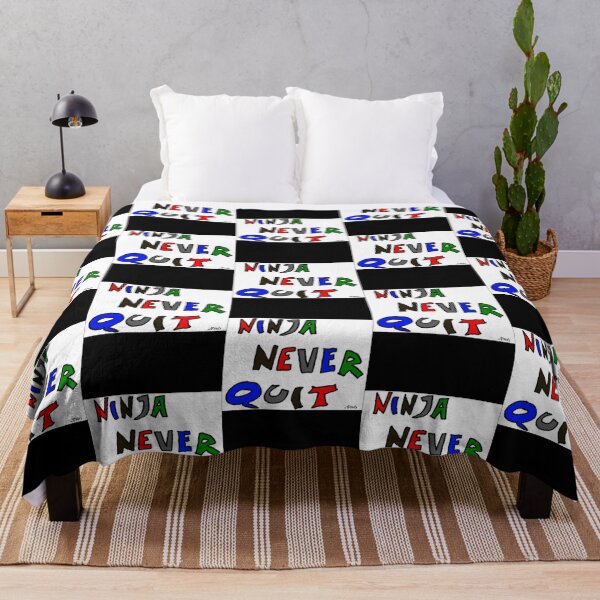 Item preview, Ninja Never Quit designed and sold by Franksby.