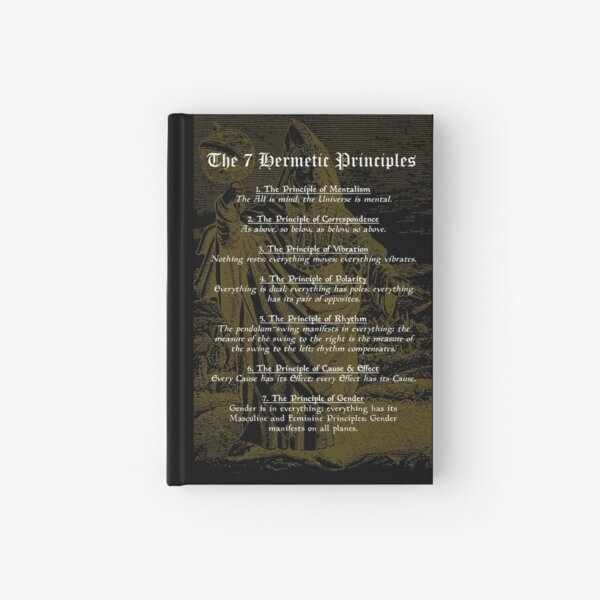 The 7 Hermetic Principles Hardcover Journal