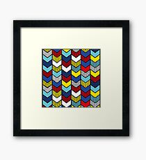 Playful arrows Framed Print