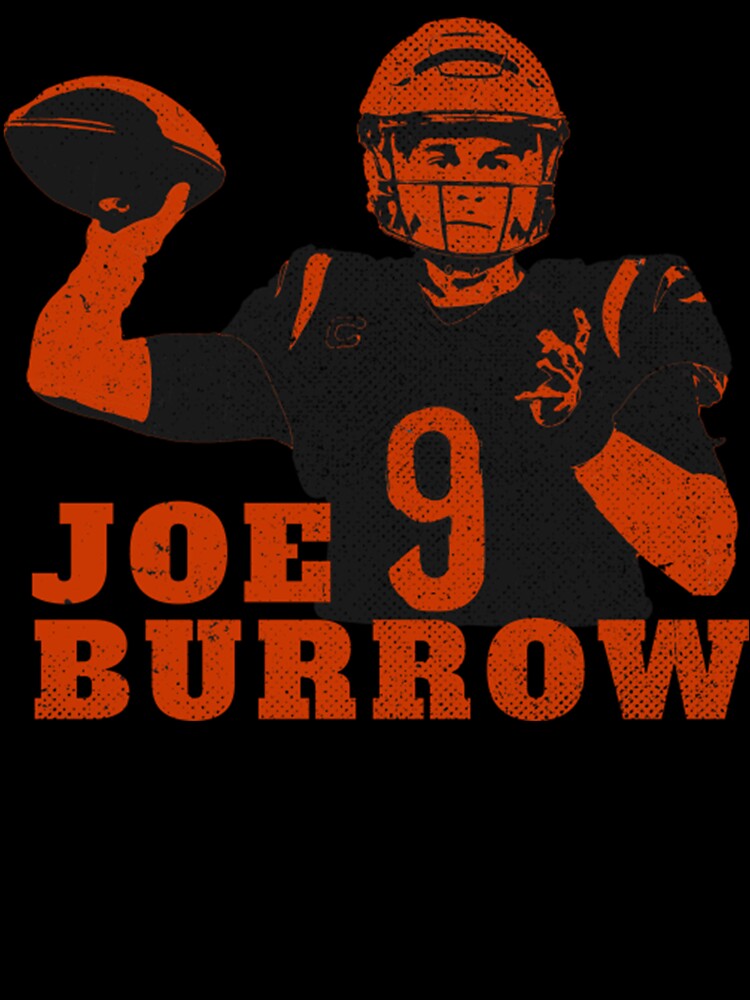 Joe Burrow T-Shirtjoe 9 burrow - bengals Kids T-Shirt for Sale by  TorimachiYoneza