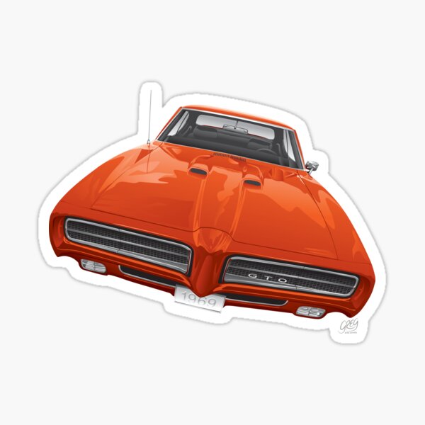 1969 GTO Judge Sticker