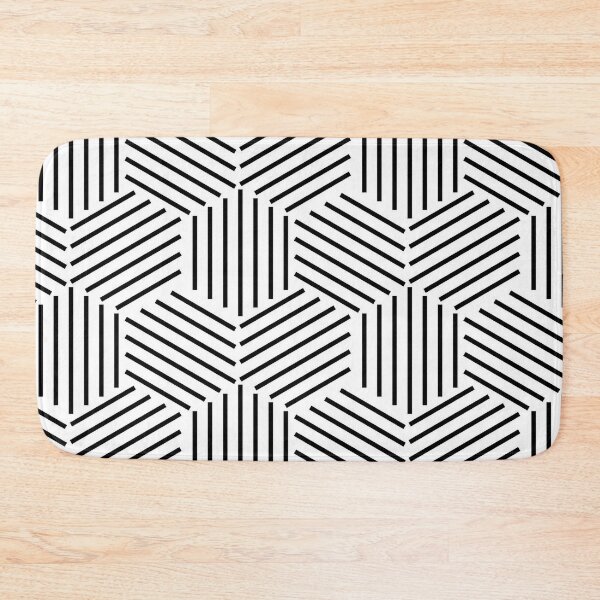 Item preview, Black white stripes Art designed and sold by Tshirtstory.