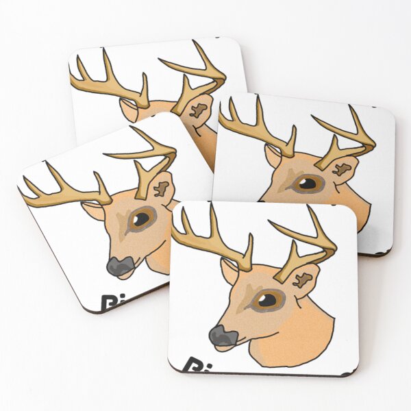 Item preview, Big Eye Deer Gift Fan designed and sold by EichmaLudwig.