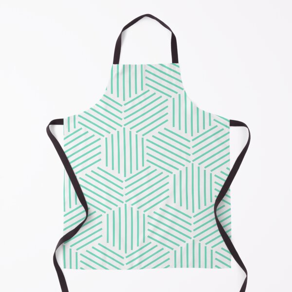 Item preview, Aqua green Strips Art  designed and sold by Tshirtstory.
