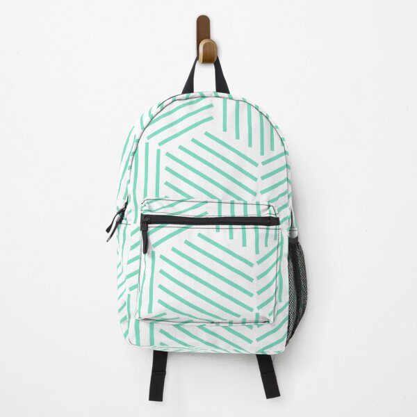 Item preview, Aqua green Strips Art  designed and sold by Tshirtstory.