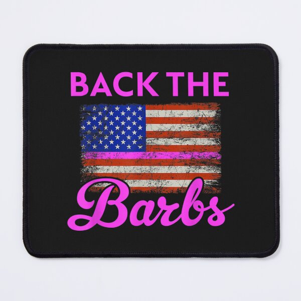 Item preview, Back The Barbz American Flag Love Barbs Loyal Fan designed and sold by Amosbriggs.