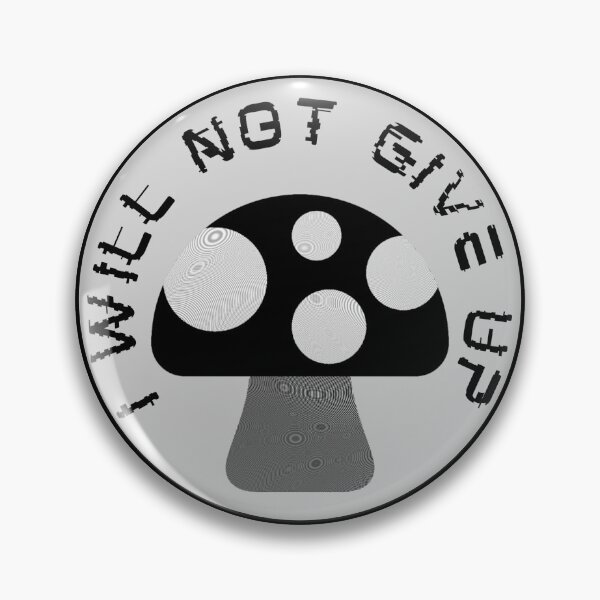 Item preview, Glitchy I Will Not Give Up designed and sold by Pink Ribbon.