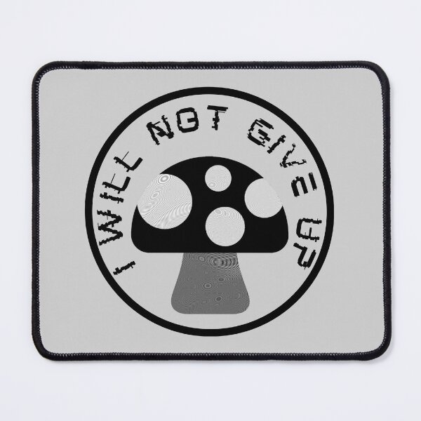 Item preview, Glitchy I Will Not Give Up designed and sold by Pink Ribbon.