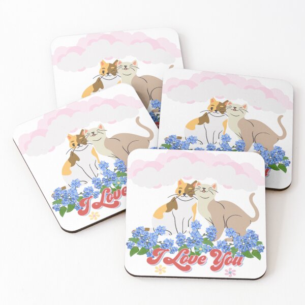 Item preview, I love you with CATS designed and sold by LionsDenForUs.