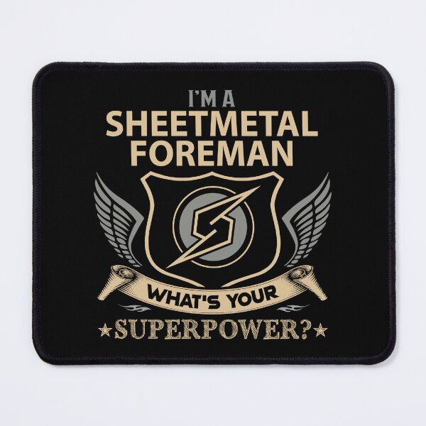 Item preview, Sheetmetal Foreman T Shirt - Superpower Job Gift Item Tee designed and sold by watkinsmat.