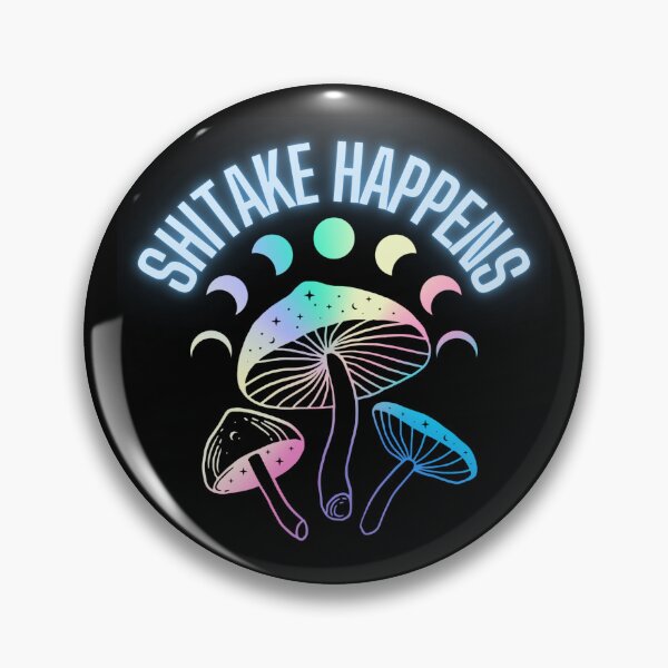 Item preview, Shitake Happens, Psychedelic Colored Mushrooms designed and sold by Black11Flamingo.