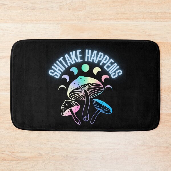 Item preview, Shitake Happens, Psychedelic Colored Mushrooms designed and sold by Black11Flamingo.
