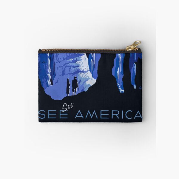 Item preview, Parque Nacional de las Cavernas de Carlsbad - Póster de viaje vintage designed and sold by MSBDesign.