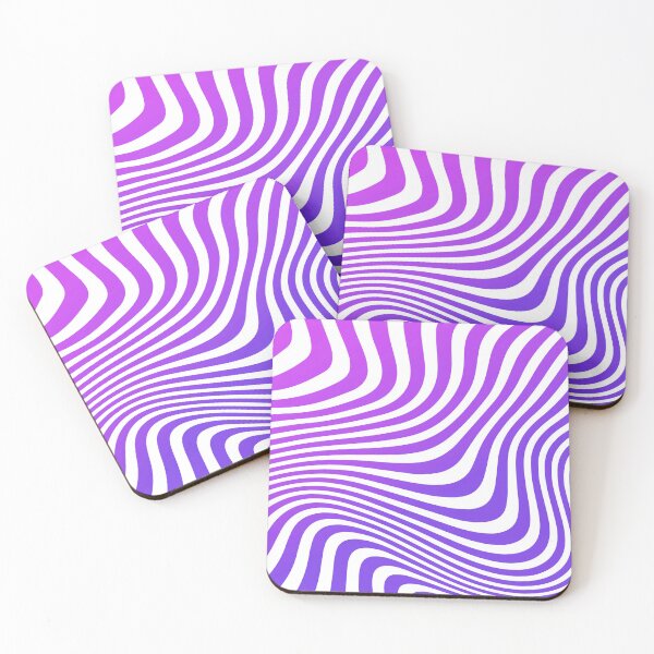 Item preview, Navy Purple Abstract Strips  designed and sold by Tshirtstory.