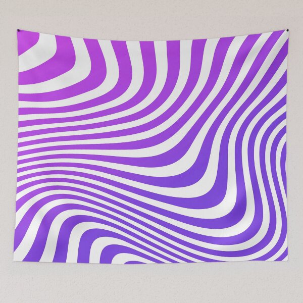 Item preview, Navy Purple Abstract Strips  designed and sold by Tshirtstory.