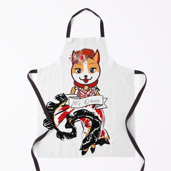 Item preview, Let's Dance Shiba designed and sold by wildwhimsical.