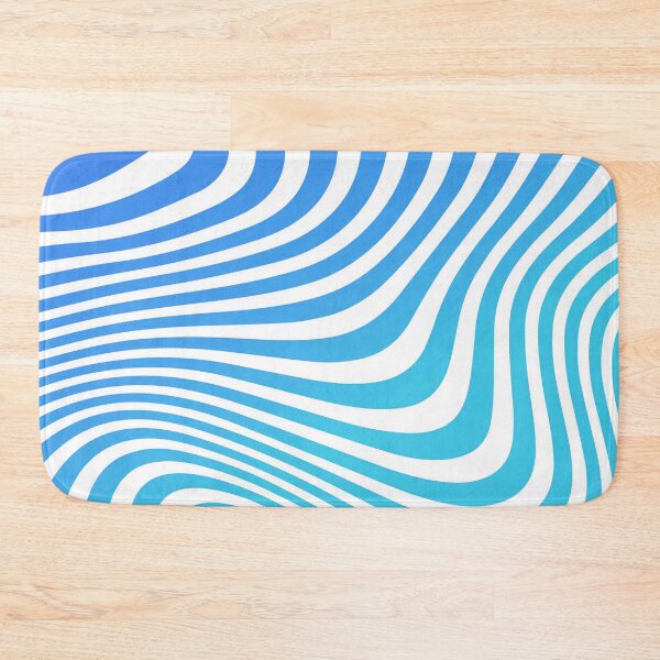 Item preview, Aqua turquoise  Abstract Strips  designed and sold by Tshirtstory.