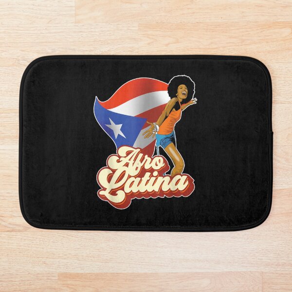 Aperçu de l'œuvre Drapeau portoricain afro latina créée et vendue par RichardMarkham.