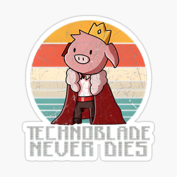 Technoblade Never Sticker - Technoblade Never Dies - Discover & Share GIFs