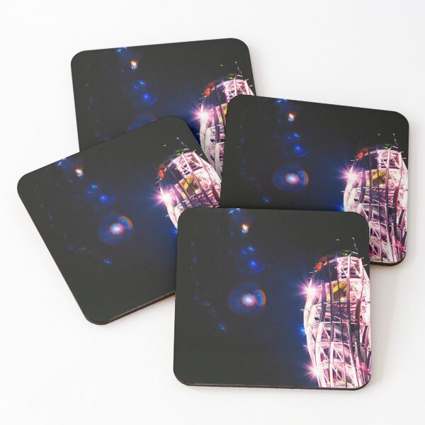 Item preview, Pyramidenkogel at night designed and sold by analog-dream.