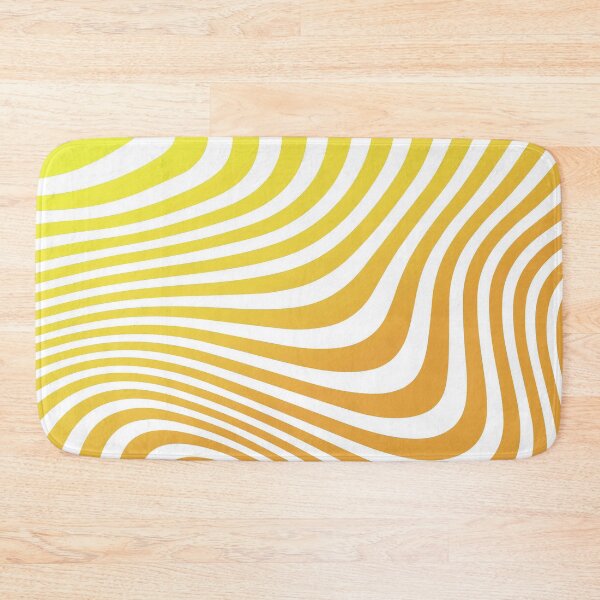 Item preview, Golden Yellow Abstract Strips  designed and sold by Tshirtstory.