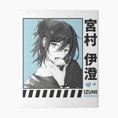 Izumi Miyamura - horimiya Art Board Print for Sale by Arwain