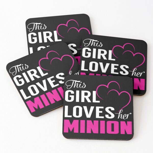 Item preview, This Girl Loves Her MINION designed and sold by Amosbriggs.