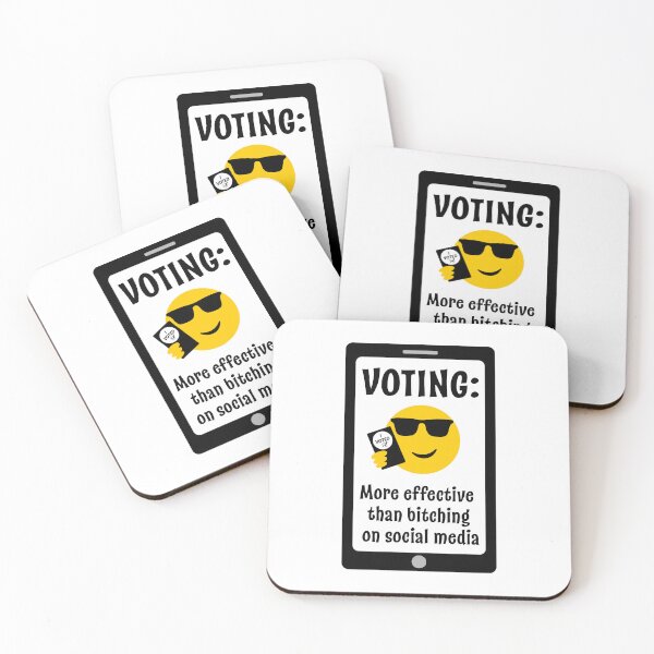 Item preview, Voting more effective than bitching on social media, go vote, your vote matters, stop complaining and vote  designed and sold by Hollyharry.