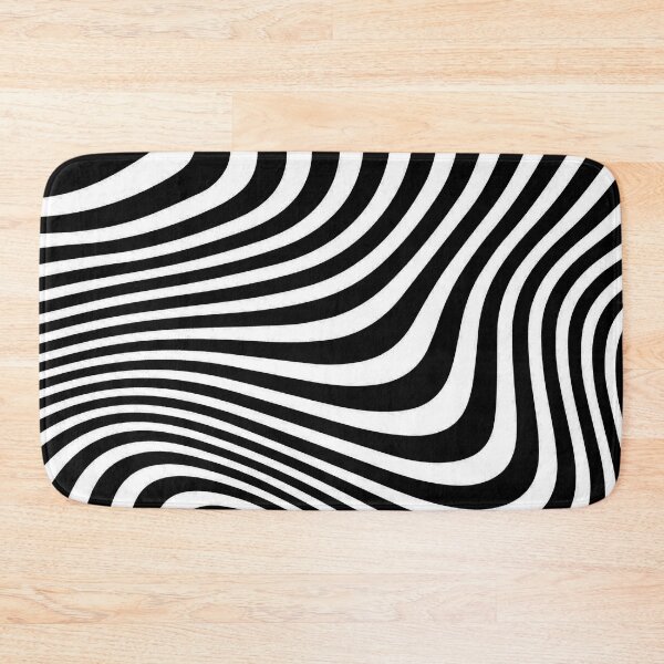 Item preview, Black white Abstract stripes  designed and sold by Tshirtstory.