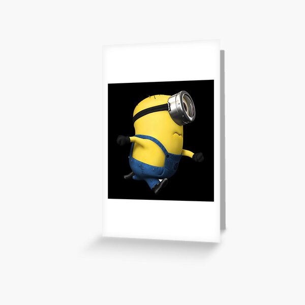 Minion Greeting Card by Matcreator