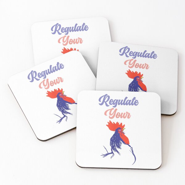 Item preview, Funny cock animal quote, regulate your cock Cool animal  designed and sold by DieterShop.