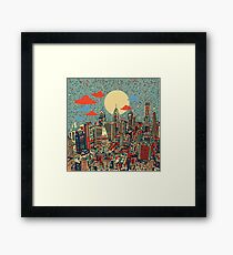 philadelphia panorama 3 Framed Print