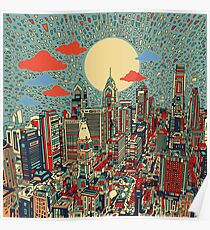 philadelphia panorama 3 Poster