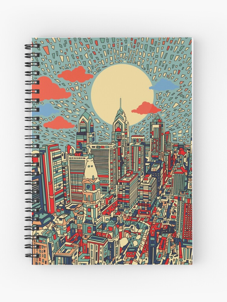 Thumbnail 1 of 3, Journal, philadelphia panorama 3 designed and sold by BekimART.