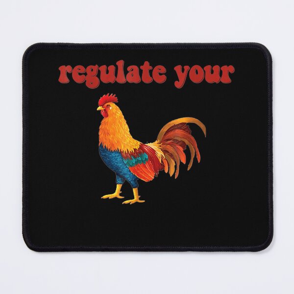 Item preview, Regulate Your Cock Feminist Women's Rights Activist Chicken designed and sold by DieterShop.