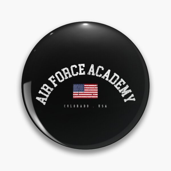 Artikelvorschau, Air Force Academy CO American Flag USA Name der Stadt entworfen und verkauft von RichardMarkham.