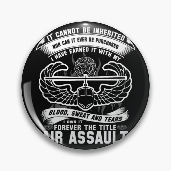 Item preview, Air Assault Title Cannot Be Inherited Earned designed and sold by RichardMarkham.