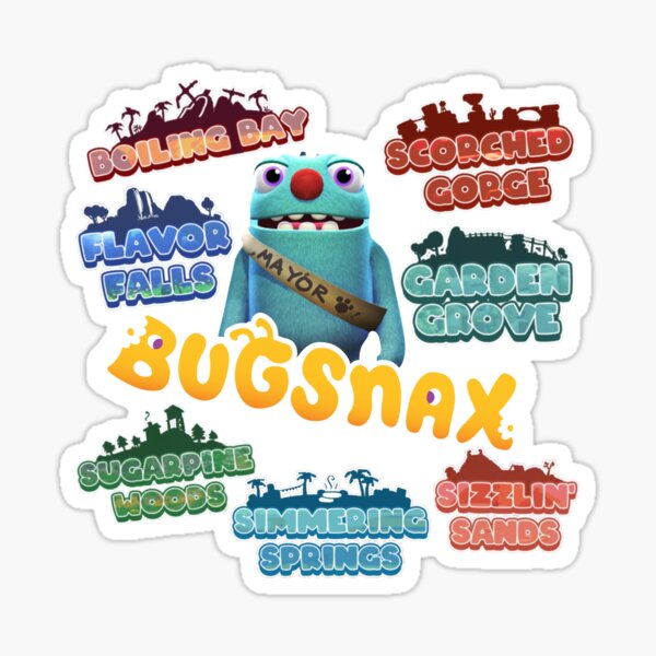 Item preview, Bugsnax Locations Fan Art Pack Pink Kinda Bug And Kinda Snack Try to Catch Them In Your Trap   designed and sold by MrsLittleBear.