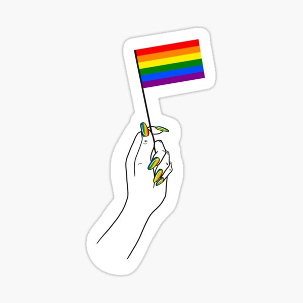 Pride Flag Sticker For Sale By Badbxtchdesigns Redbubble