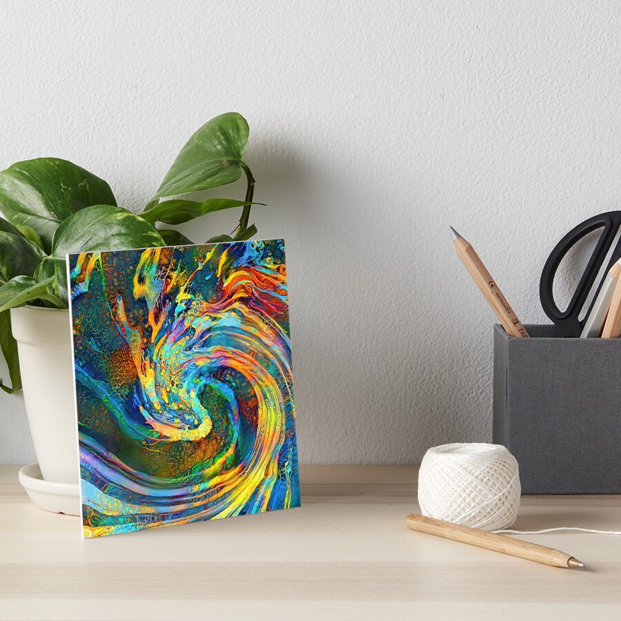 Item preview, Art Board Print designed and sold by blackhalt.