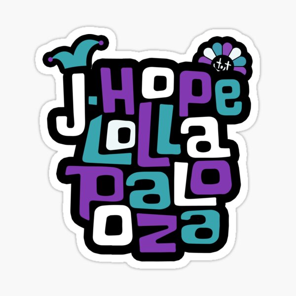 J-HOPE LOLLAPALOOZA - Jhope - Sticker