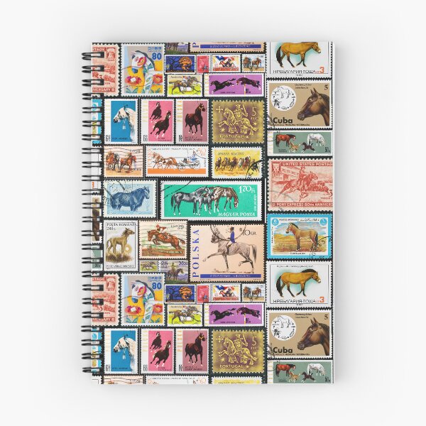 Item preview, Horse Stamp Collage  designed and sold by 2AGoodHome.