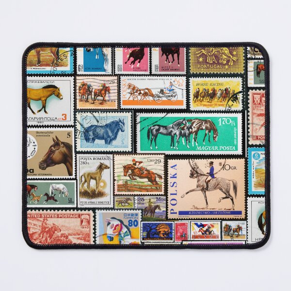 Item preview, Horse Stamp Collage  designed and sold by 2AGoodHome.