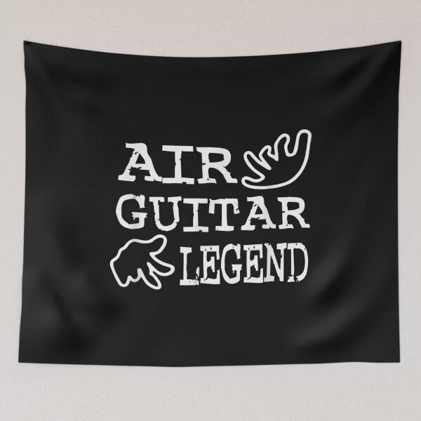 Item preview, Air Guitar Legend Funny Music Instrument Design designed and sold by JaySantos2022.