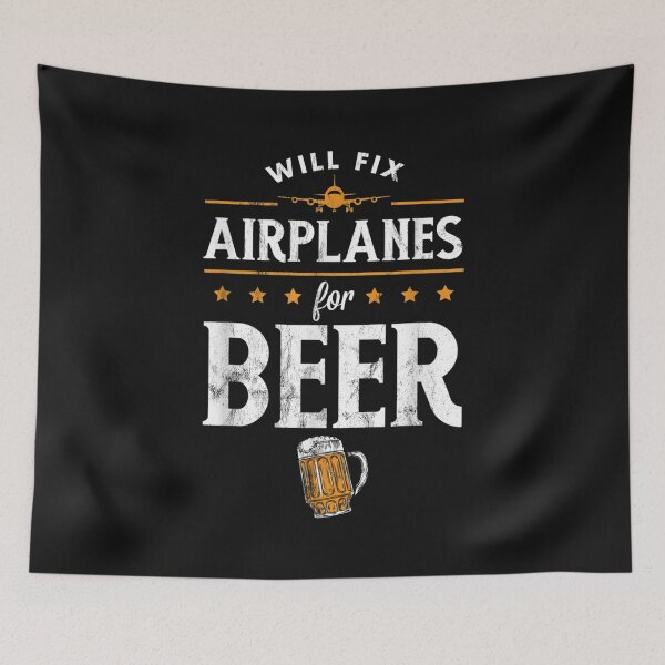 Item preview, Aircraft Mechanic Will Fix Airplanes for Beer designed and sold by JaySantos2022.
