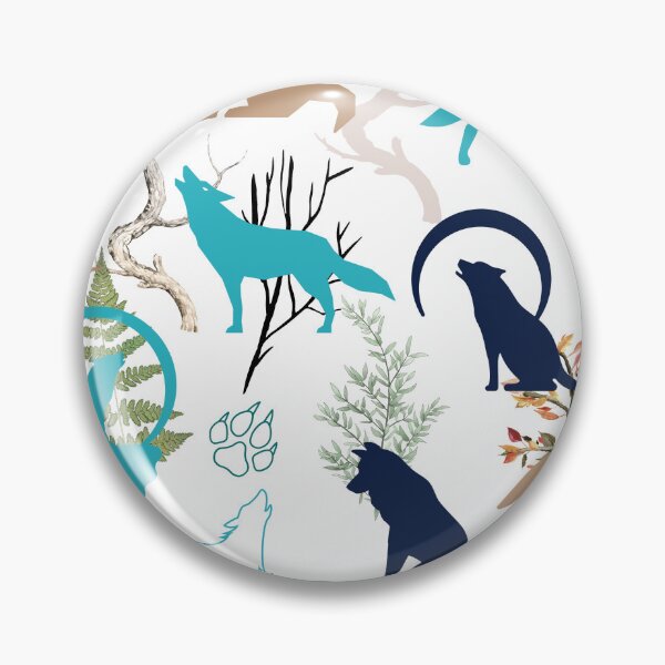 Item preview, Howling Wolf in the woods  designed and sold by designer-Ne8.