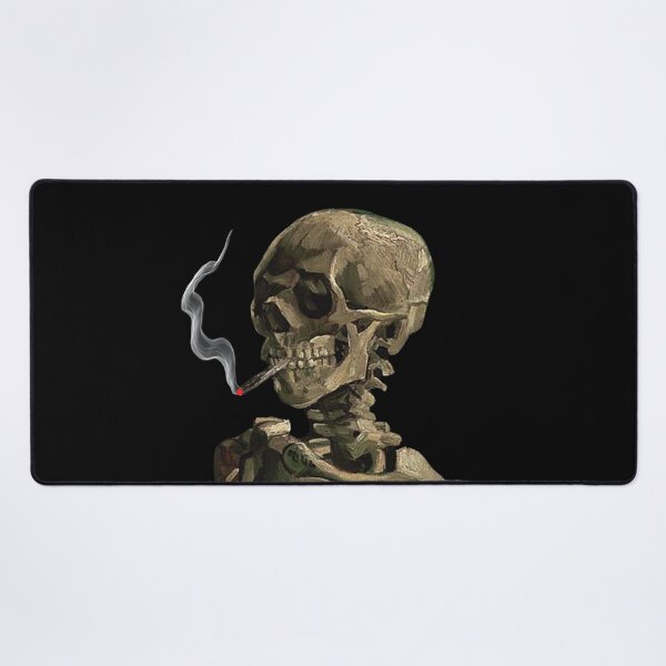 Item preview, Van Gogh Skeleton Smoking 2.0 designed and sold by SPDguy.