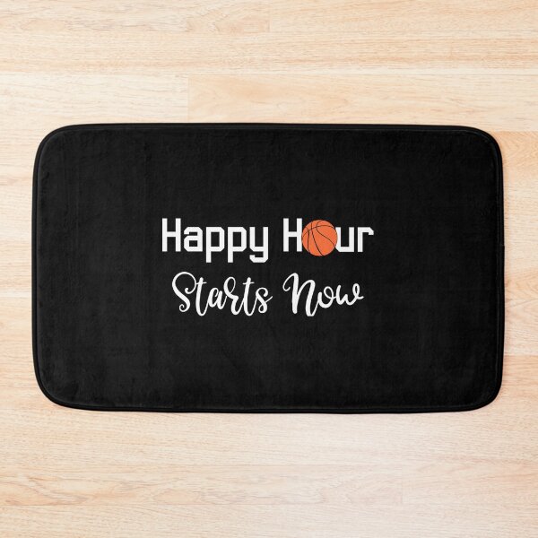 Item preview, Basketball Happy Hour Starts Now Sticker designed and sold by gloria1os.