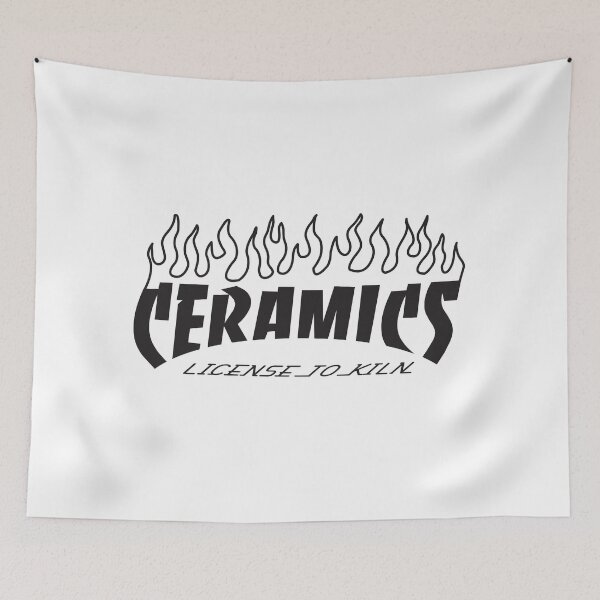 Item preview, Ceramics: License to Kiln with Flames designed and sold by Designs111.