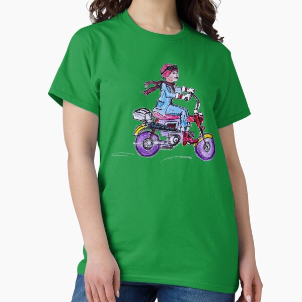 Biker Girl Classic T-Shirt